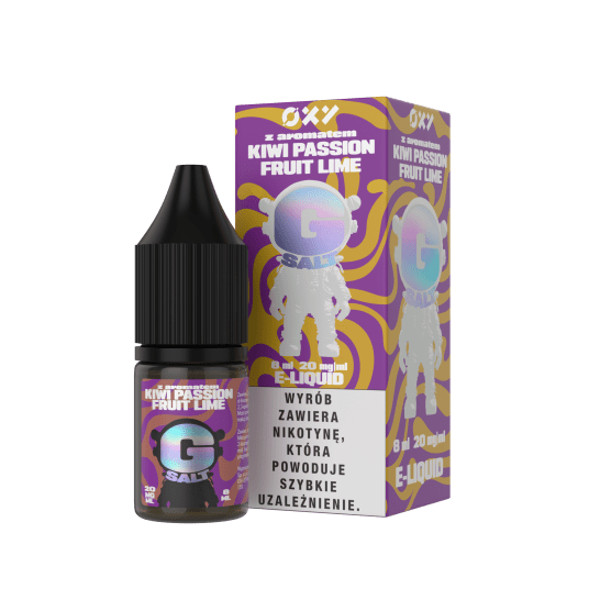 SALT TPD OXY 20MG 8ML - KIWI PASSIONFRUIT LIME -zdjęcie numer 1