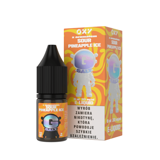 SALT TPD OXY 20MG 8ML - SOUR PINEAPPLE ICE -zdjęcie numer 1