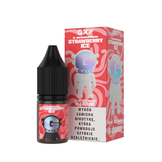 SALT TPD OXY 20MG 8ML - STRAWBERRY ICE -zdjęcie numer 1