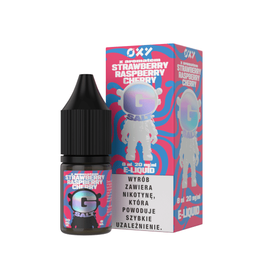 SALT TPD OXY 20MG 8ML - STRAWBERRY RASPBERRY CHERRY -zdjęcie numer 1