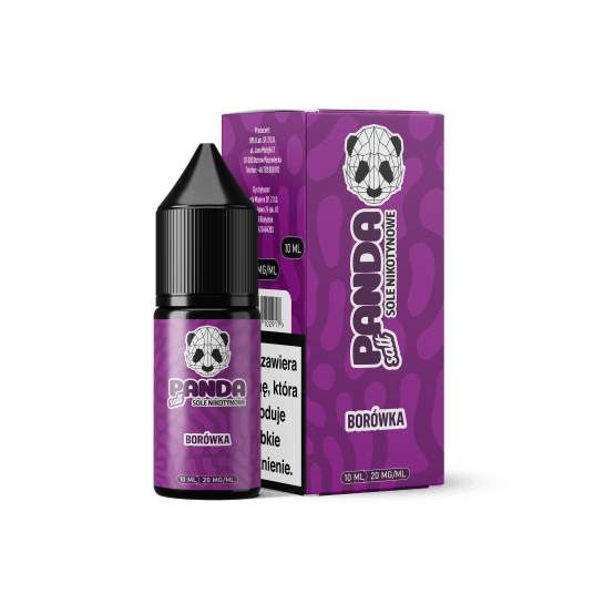 SALT TPD PANDA 20MG 10ML - BORÓWKA
