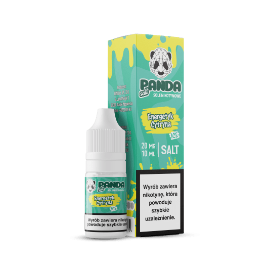 SALT TPD PANDA 20MG 10ML - ENERGETYK CYTRYNA ICE -zdjęcie numer 1