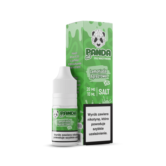 SALT TPD PANDA 20MG 10ML - LEMONIADA AGRESTOWA ICE -zdjęcie numer 1