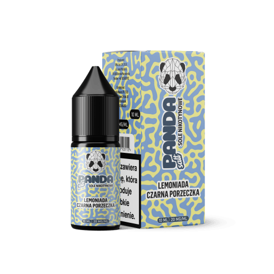 SALT TPD PANDA 20MG 10ML - LEMONIADA CZARNA PORZECZKA