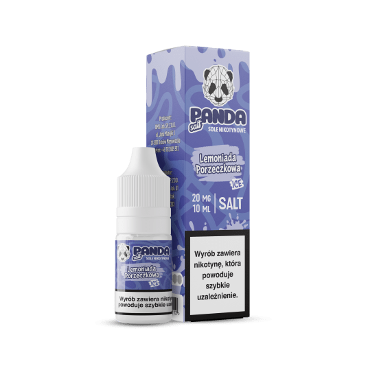 SALT TPD PANDA 20MG 10ML - LEMONIADA PORZECZKOWA ICE -zdjęcie numer 1