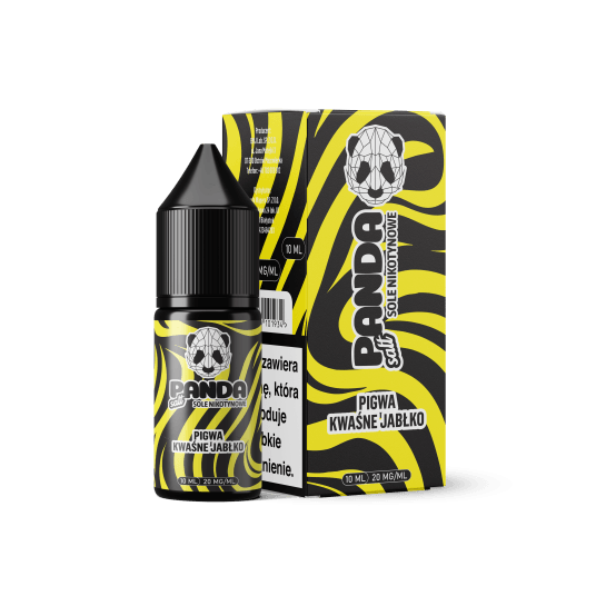 SALT TPD PANDA 20MG 10ML - PIGWA KWAŚNE JABŁKO
