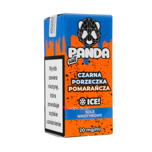 SALT TPD PANDA DOUBLE 20MG 10ML - CZARNA PORZECZKA X POMARAŃCZA