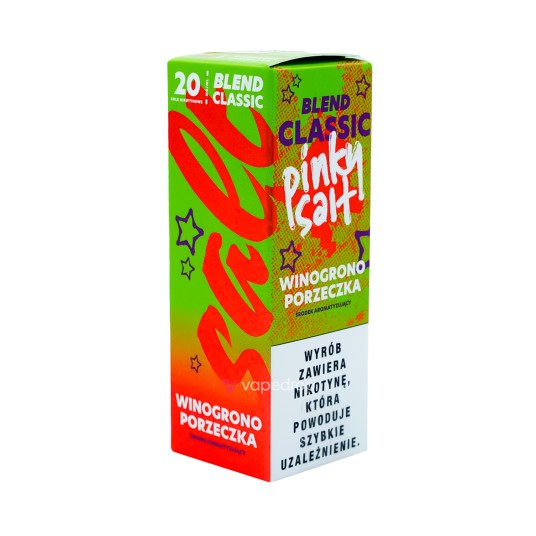 SALT TPD PINKY 20MG 10ML - WINOGRONO PORZECZKA