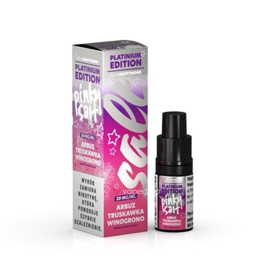 SALT TPD PINKY SALT PLATINUM 20MG 10ML - ARBUZ TRUSKAWKA WINOGRONO -zdjęcie numer 1