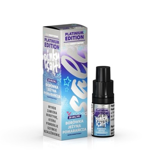 SALT TPD PINKY SALT PLATINUM 20MG 10ML - BORÓWKA JEŻYNA POMARAŃCZA -zdjęcie numer 1