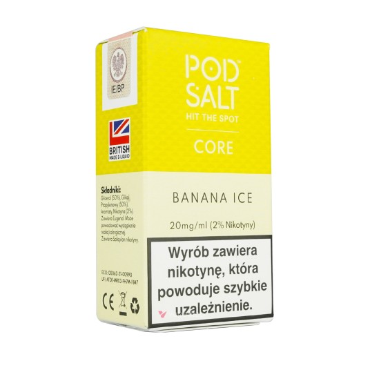 SALT TPD POD SALT CORE 10ML 20MG - BANANA ICE