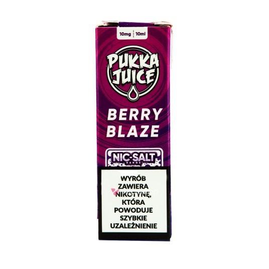 SALT TPD PUKKA JUICE 10MG 10ML - BERRY BLAZE