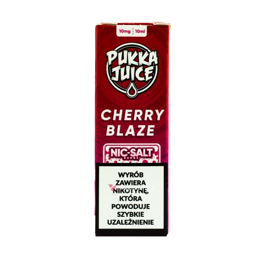 SALT TPD PUKKA JUICE 10MG 10ML - CHERRY BLAZE