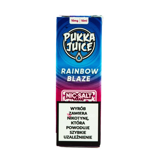 SALT TPD PUKKA JUICE 10MG 10ML - RAINBOW BLAZE
