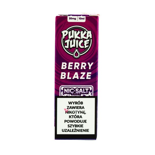 SALT TPD PUKKA JUICE 20MG 10ML - BERRY BLAZE