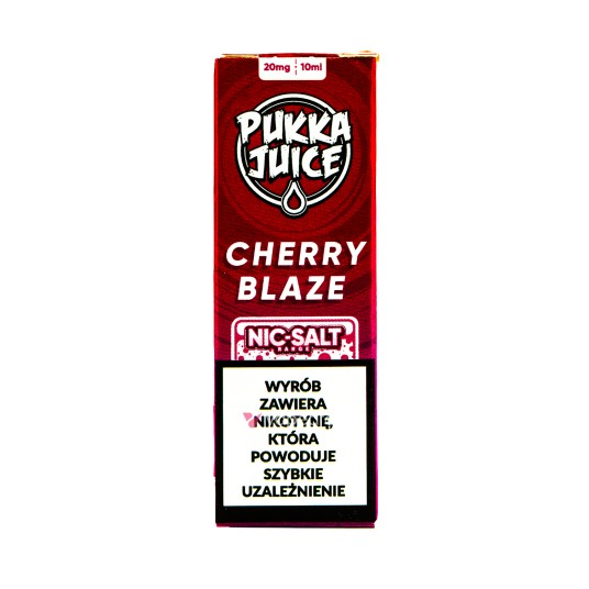 SALT TPD PUKKA JUICE 20MG 10ML - CHERRY BLAZE