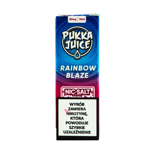 SALT TPD PUKKA JUICE 20MG 10ML - RAINBOW BLAZE