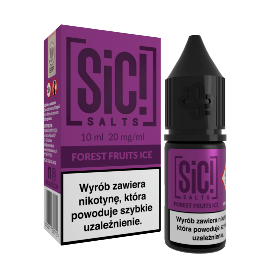 SALT TPD SIC! SIMPLEX 20MG 10ML - FOREST FRUITS ICE