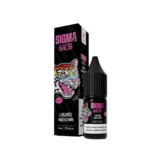 SALT TPD SIGMA SALTS 20MG 10ML - CUKIERKI OWOCOWE