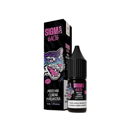 SALT TPD SIGMA SALTS 20MG 10ML - MROŻONA CZARNA PORZECZKA
