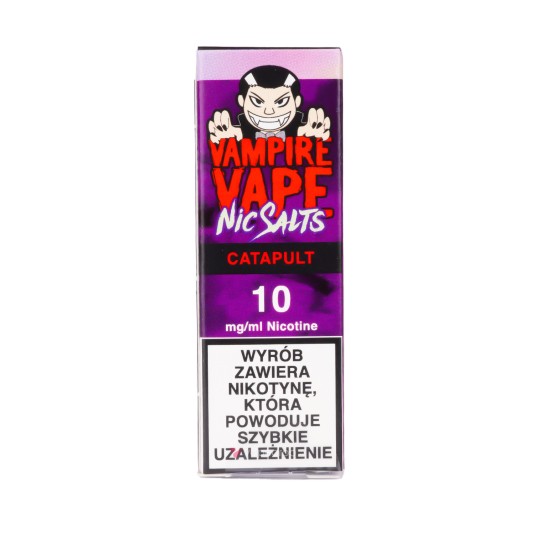 SALT TPD VAMPIRE VAPE 10ML 10MG - CATAPULT