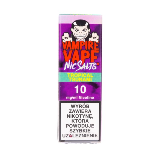 SALT TPD VAMPIRE VAPE 10ML 10MG - TROPICAL TSUNAMI