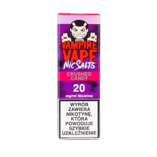 SALT TPD VAMPIRE VAPE 10ML 20MG - CRUSHED CANDY