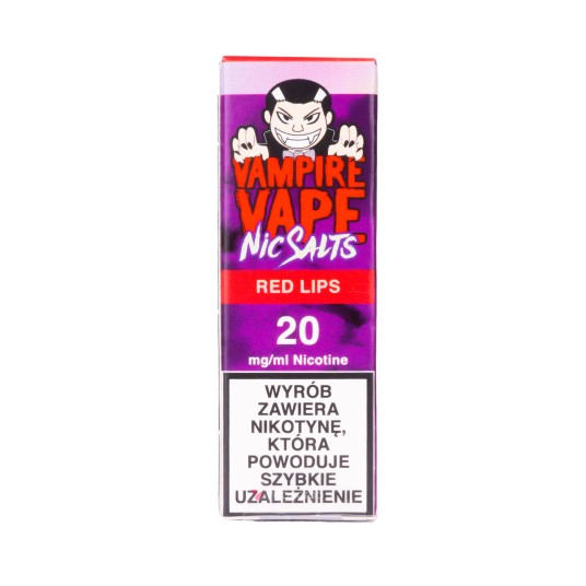 SALT TPD VAMPIRE VAPE 10ML 20MG - RED LIPS