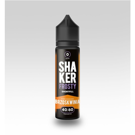SHORTFILL SHAKER FROSTY 40/60 - BRZOSKWINIA