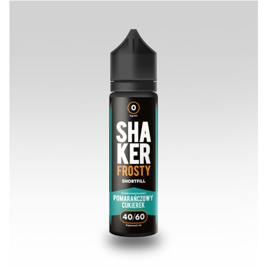 SHORTFILL SHAKER FROSTY 40/60 - POMARAŃCZOWY CUKIEREK