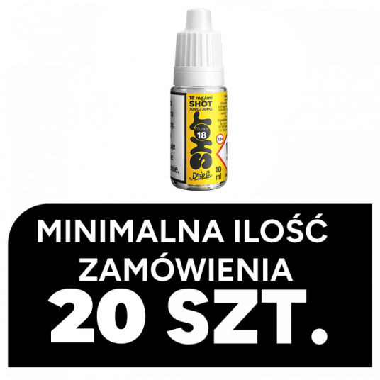 SHOT ELIXY BY DRIP IT 10ML 70/30 - 18MG -zdjęcie numer 1