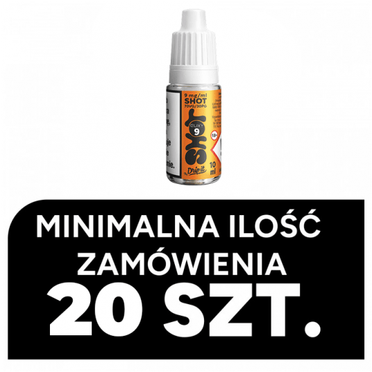 SHOT ELIXY BY DRIP IT 10ML 70/30 - 9MG -zdjęcie numer 1