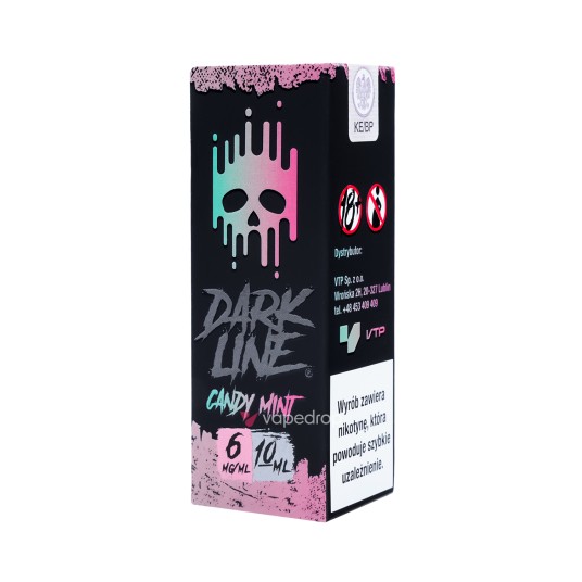 TPD DARK LINE 10ML - CANDY MINT 06MG