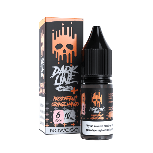 TPD DARK LINE NICOTINE+ 10ML - PASSIONFRUIT ORANGE MANGO 06MG