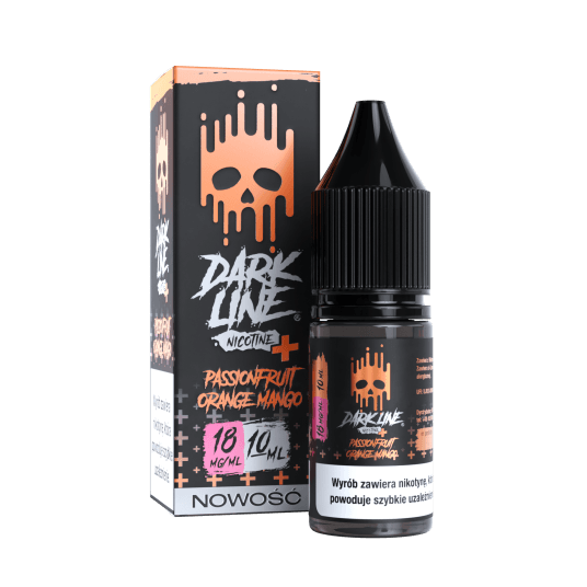 TPD DARK LINE NICOTINE+ 10ML - PASSIONFRUIT ORANGE MANGO 18MG