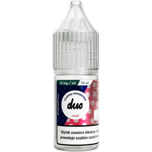 TPD DUO 10ML - CZARNA PORZECZKA LICZI 12MG