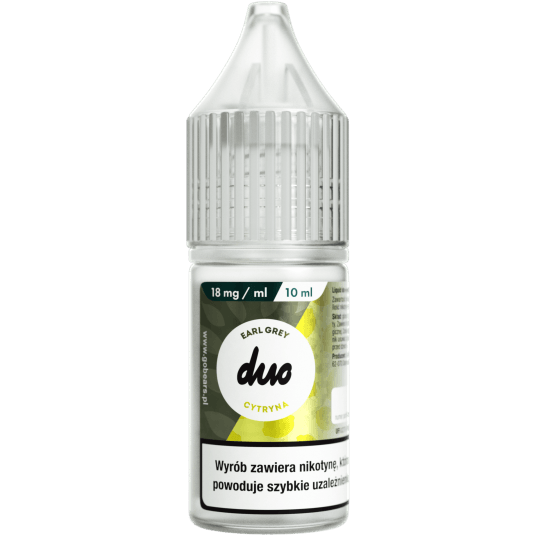 TPD DUO 10ML - EARL GREY CYTRYNA 18MG