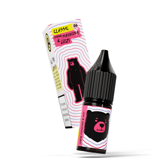 TPD GO BEARS CLASSIC 10ML - CZARNA PORZECZKA & LICZI 06MG