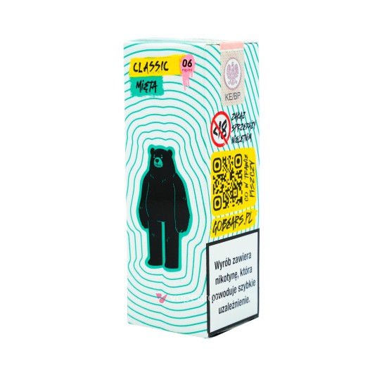 TPD GO BEARS CLASSIC 10ML - MIĘTA 06MG
