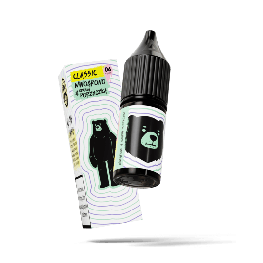 TPD GO BEARS CLASSIC 10ML - WINOGRONO & CZARNA PORZECZKA 06MG