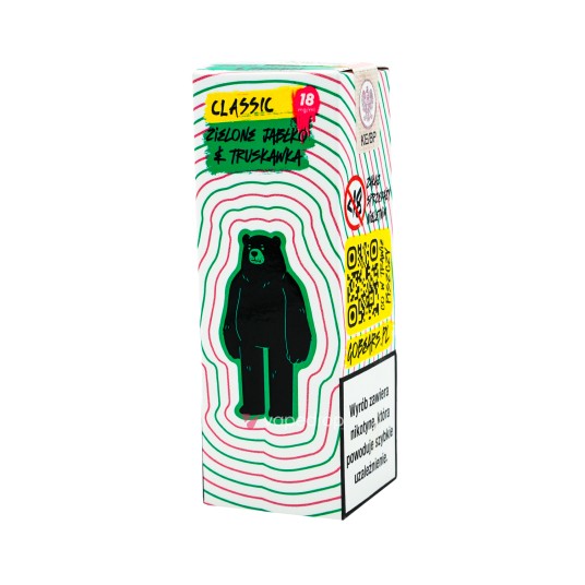 TPD GO BEARS CLASSIC 10ML - ZIELONE JABŁKO & TRUSKAWKA 18MG