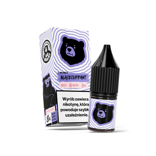 TPD GO BEARS NICO 8ML - BLACKCURRANT 06MG -zdjęcie numer 1