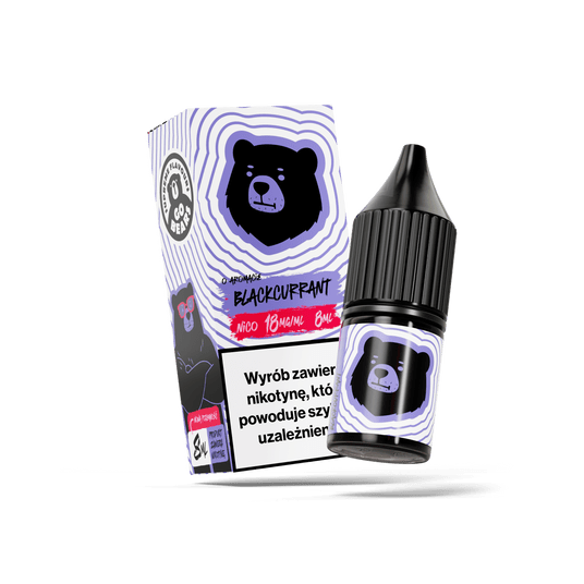 TPD GO BEARS NICO 8ML - BLACKCURRANT 18MG -zdjęcie numer 1
