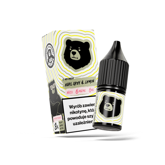 TPD GO BEARS NICO 8ML - EARL GREY & LEMON 06MG -zdjęcie numer 1