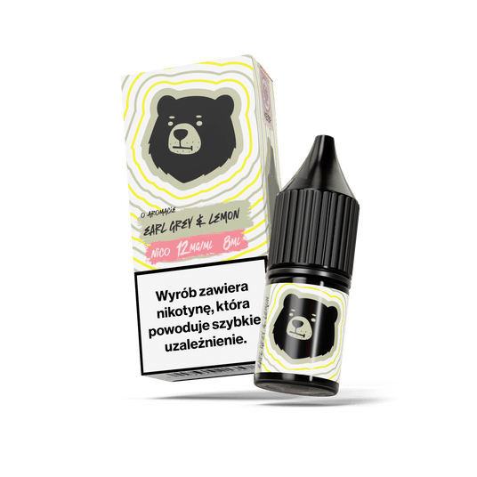 TPD GO BEARS NICO 8ML - EARL GREY & LEMON 12MG -zdjęcie numer 1