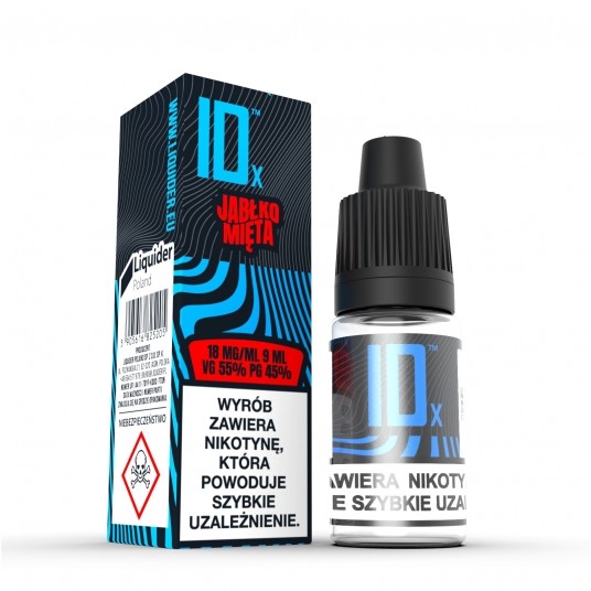TPD IDx 9ML - JABŁKO MIĘTA 18MG -zdjęcie numer 1
