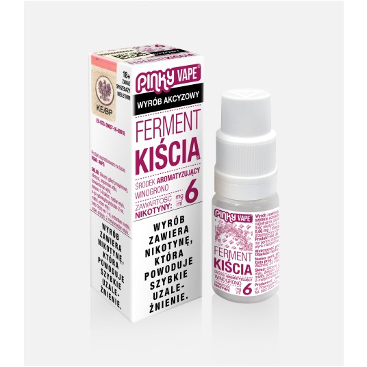 TPD PINKY VAPE 10ML - FERMENT KIŚCIA 06MG