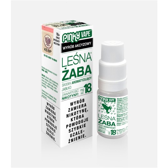 TPD PINKY VAPE 10ML - LEŚNA ŻABA 18MG