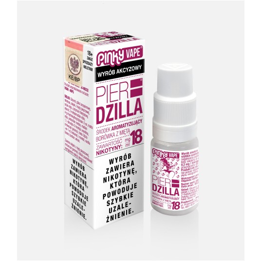 TPD PINKY VAPE 10ML - PIERDZILLA 18MG