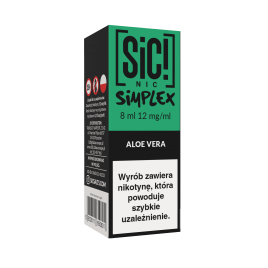 TPD SIC! 8ML - ALOE VERA 12MG -zdjęcie numer 1